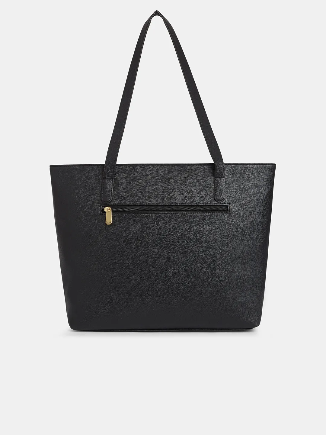Caprese Tarry Large Black Laptop Tote Bag - Image 5