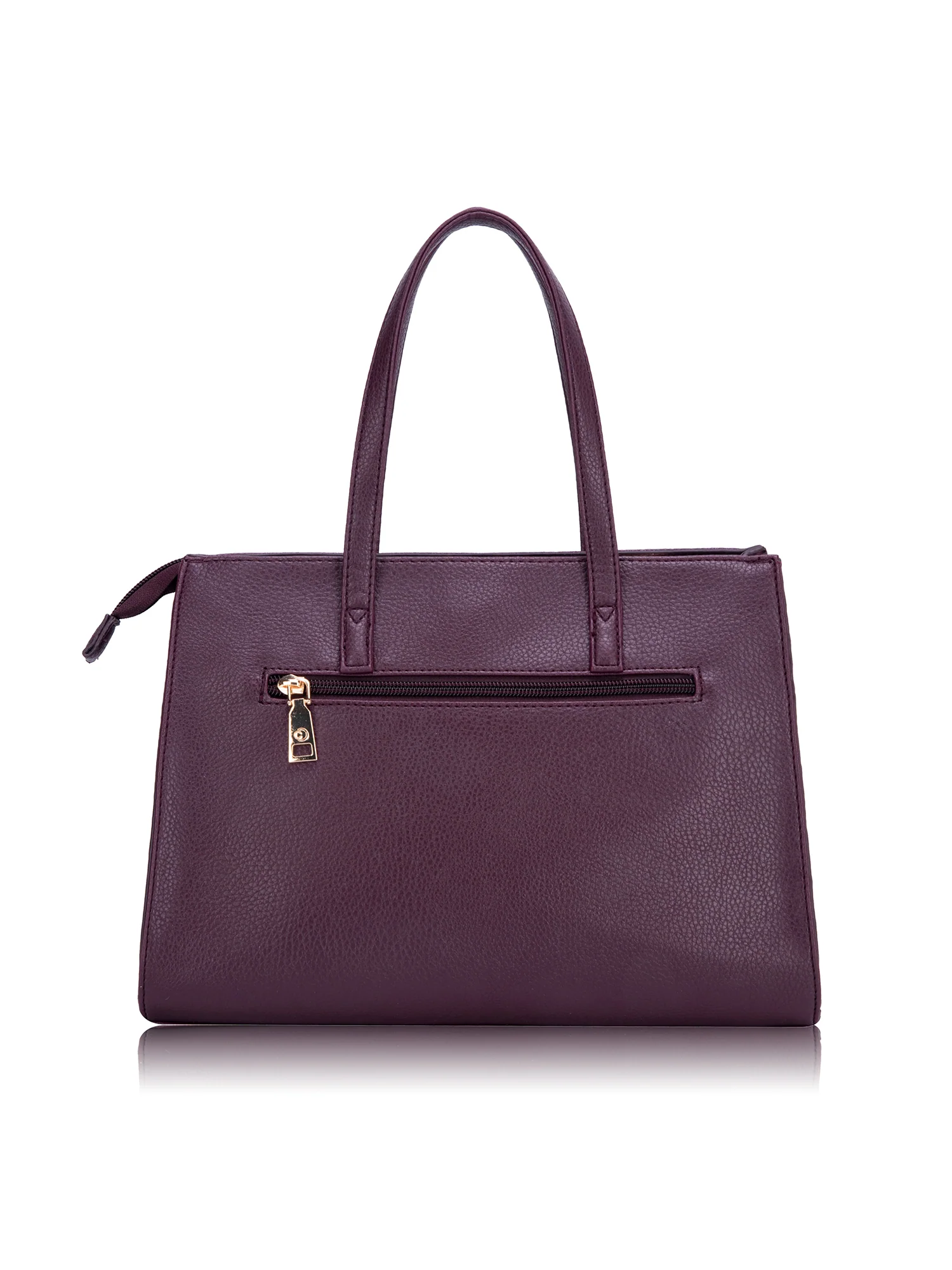 Caprese Thyma Small Plum Tote Bag - Image 4