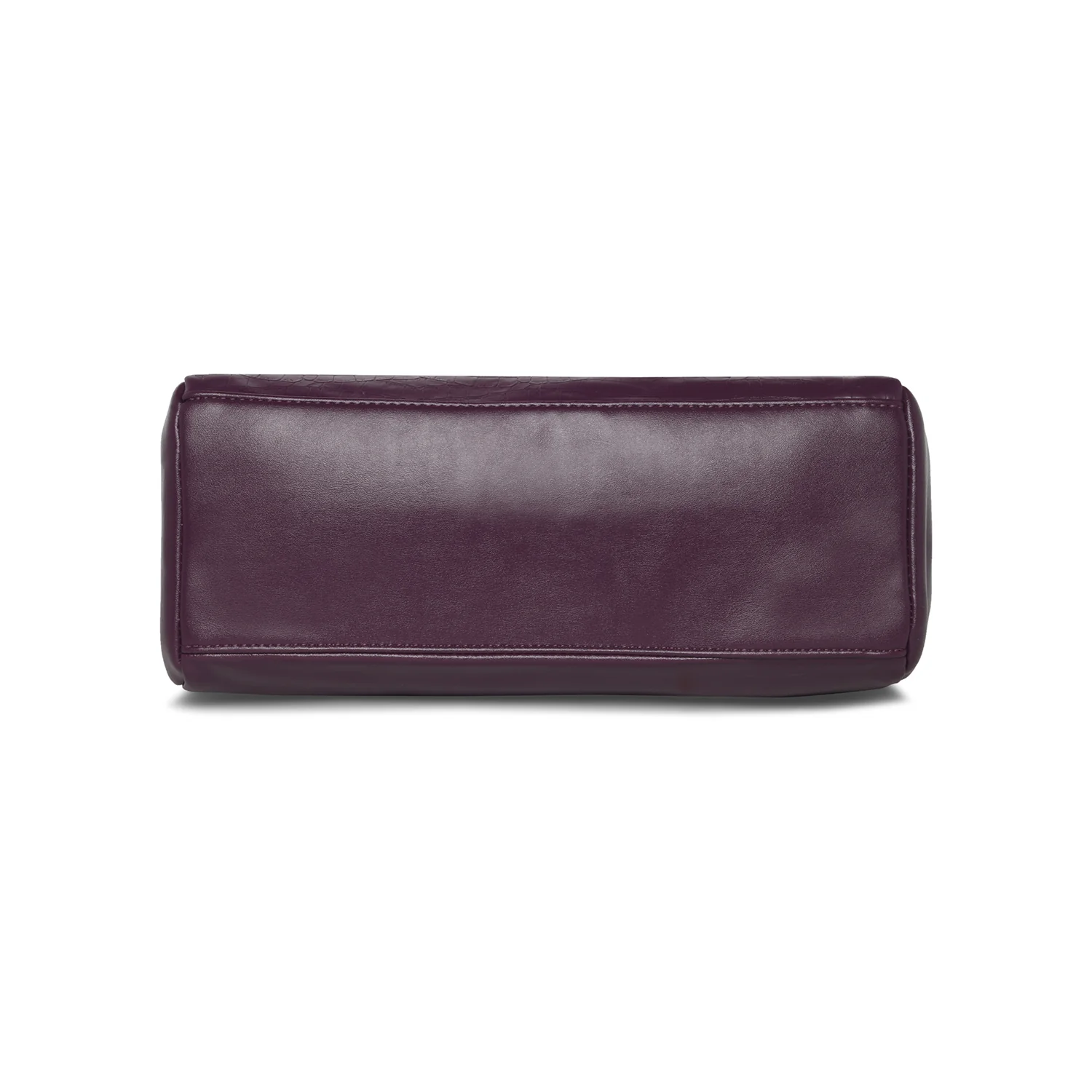 Caprese Tio Large Plum Satchel Bag - Image 6