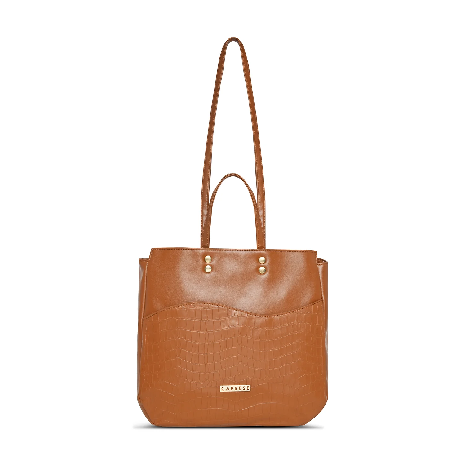 Caprese Tio Large Brown Tote Bag
