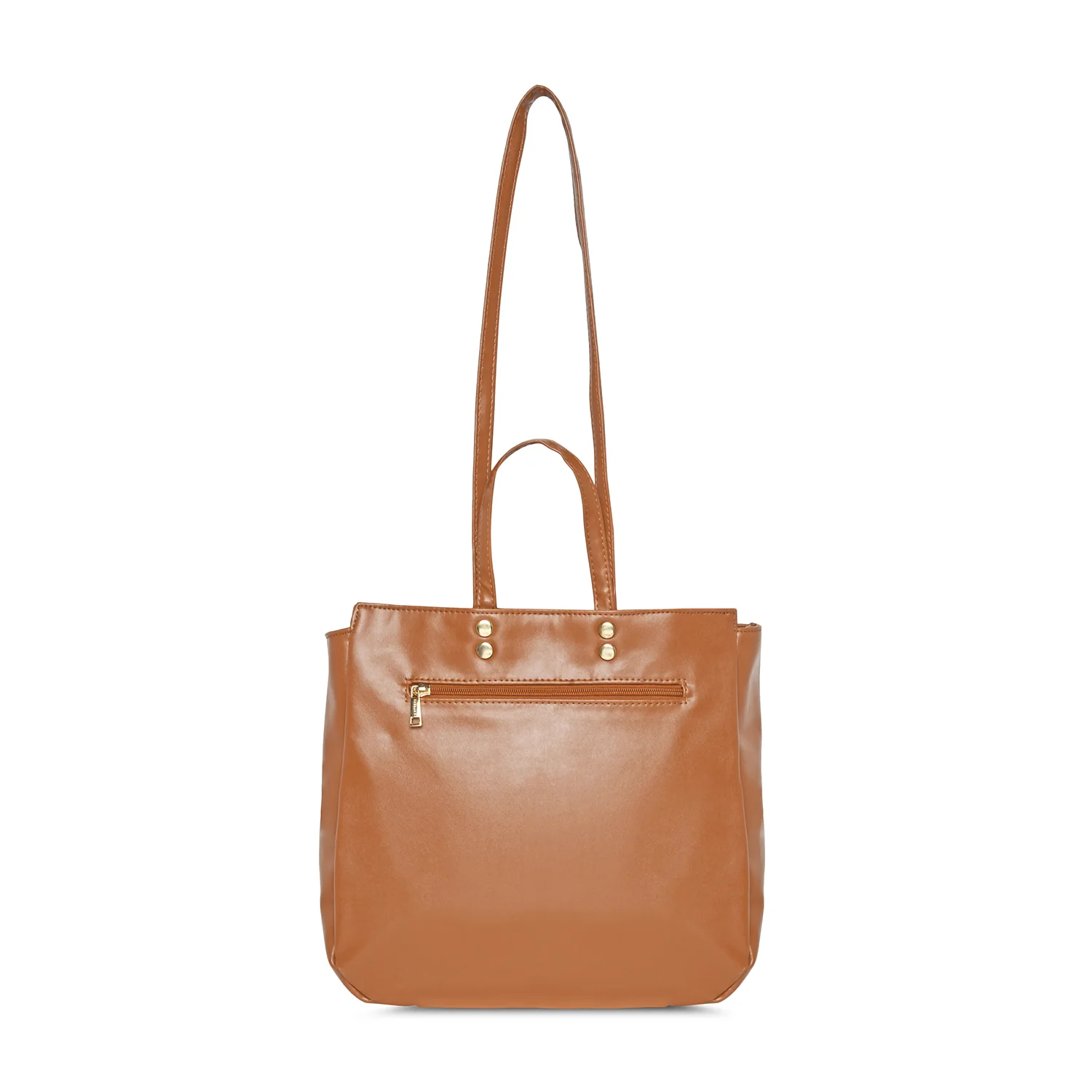 Caprese Tio Large Brown Tote Bag - Image 4