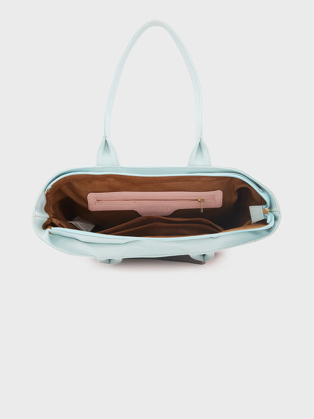 Caprese Tivoli Medium Powder Pink Tote Bag - Image 10