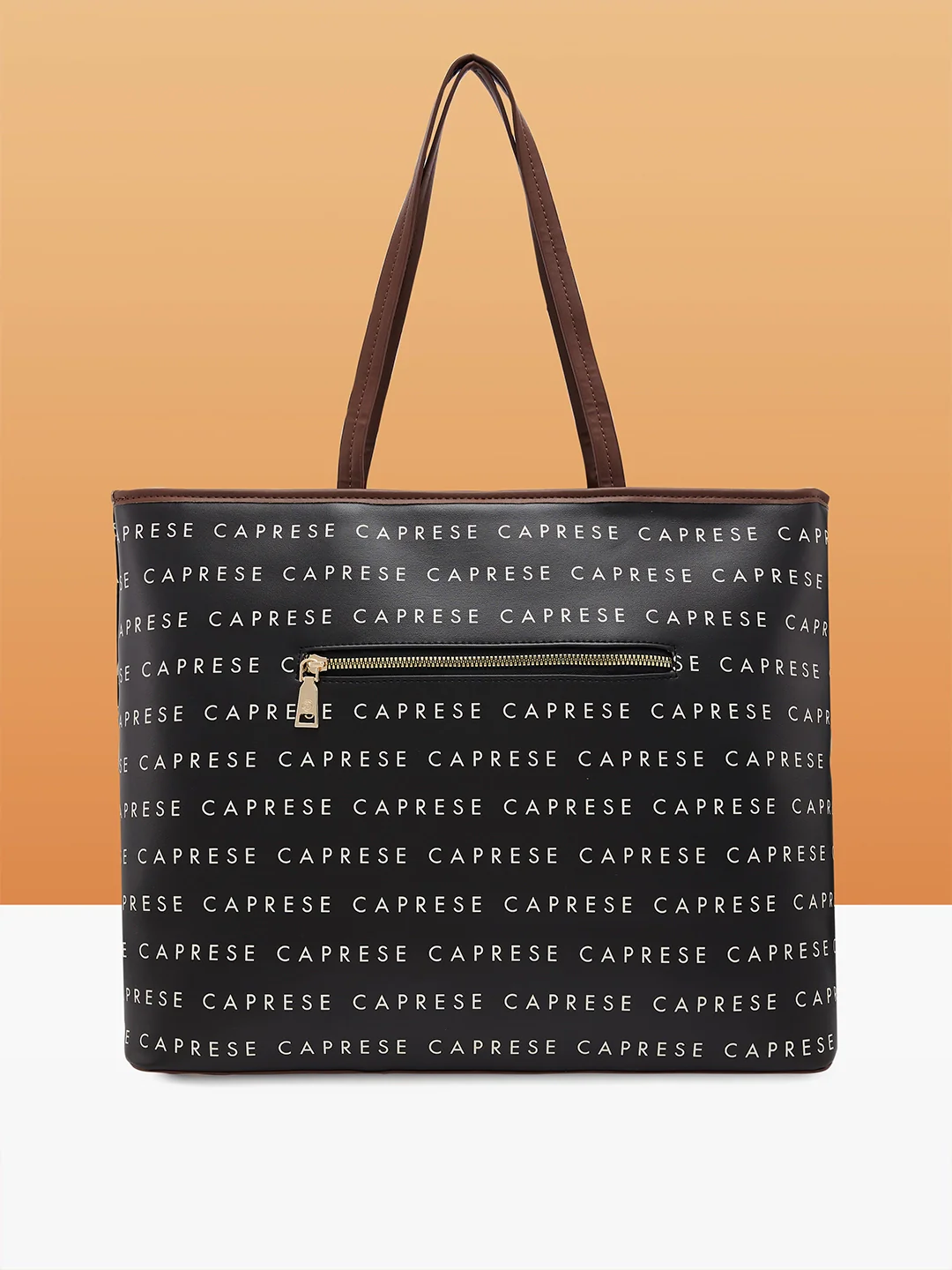 Caprese Topaz Large Black Tote Bag - Image 8