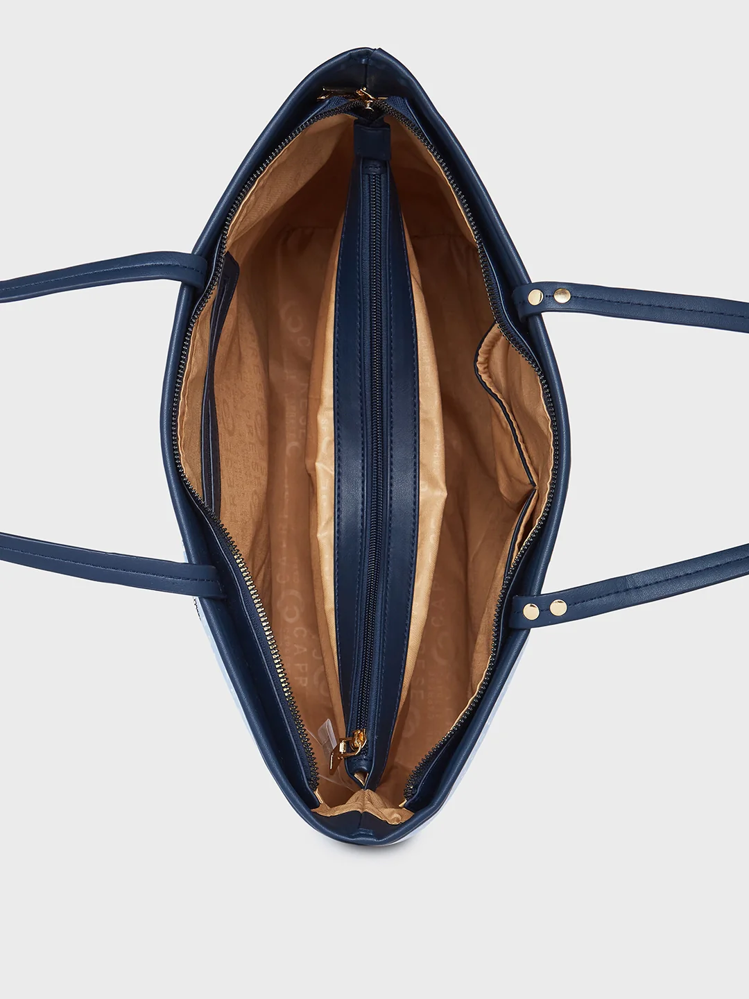 Caprese Topaz Large Blue Tote Bag - Image 3
