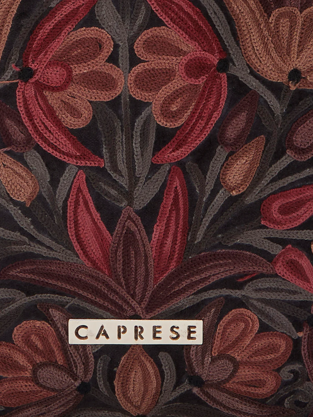 Caprese Tresna Medium Brown Backpack - Image 6