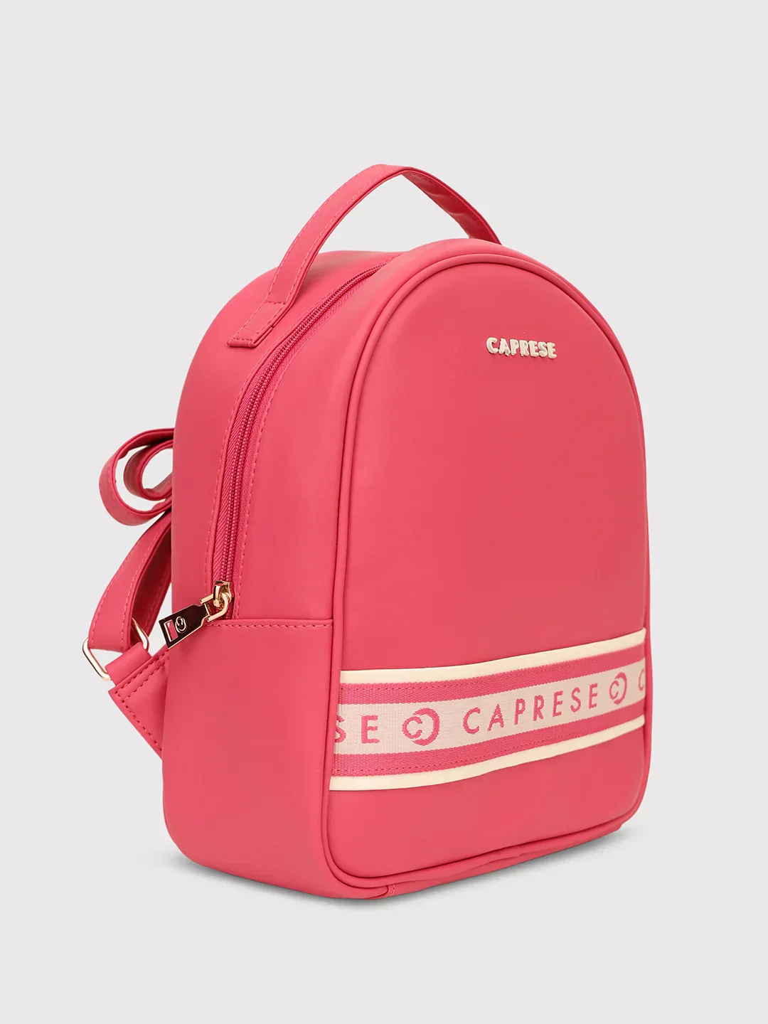 Caprese Trinity Medium Fuchsia Backpack - Image 4