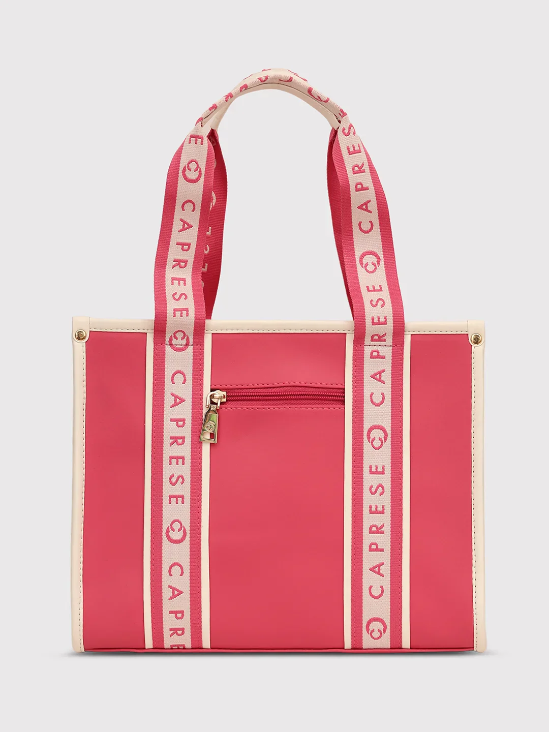 Caprese Trinity Medium Fuchsia Tote Bag - Image 5