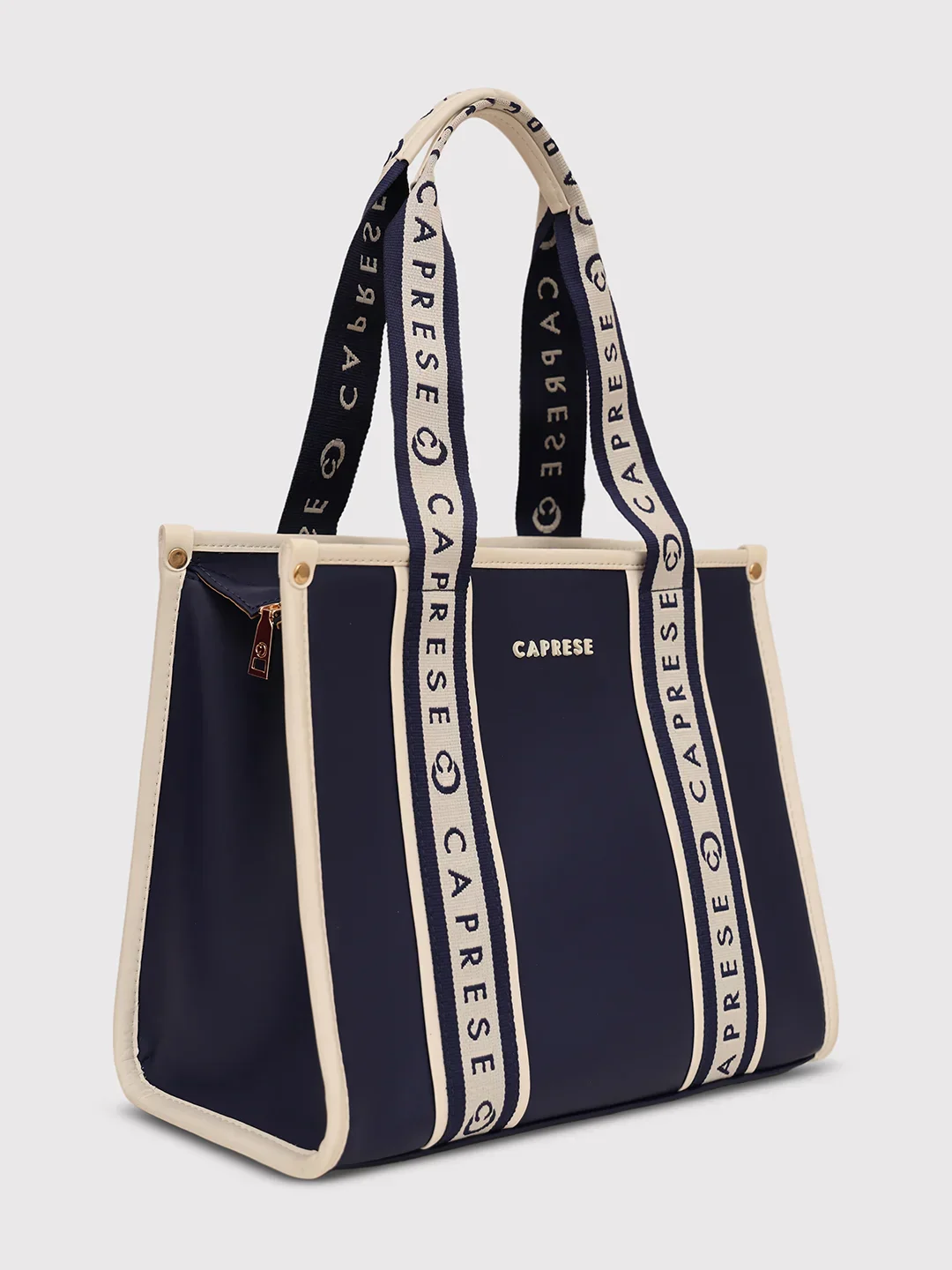 Caprese Trinity Medium Navy Tote Bag - Image 7