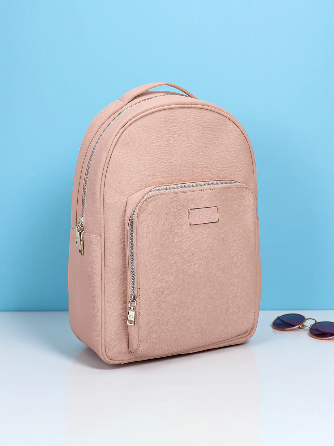 Caprese Uranus Large Powder Pink
 Backpack - Image 11