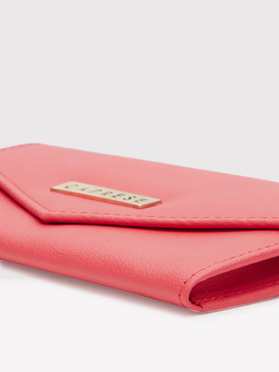Caprese Uv9 Medium Coral Wallet - Image 7
