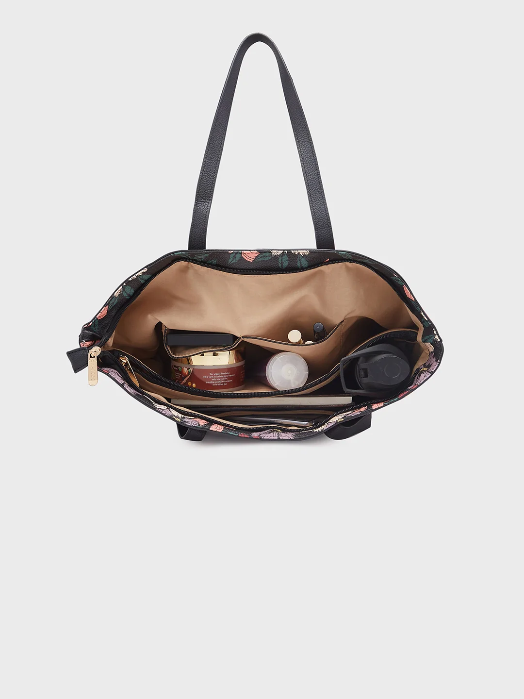 Caprese Vanessa Large Black Tote Bag - Image 9