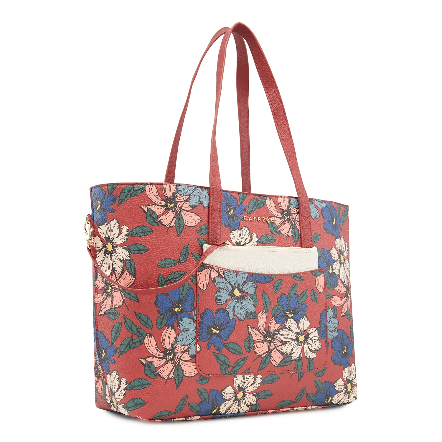 Caprese Vanessa Large Maroon Tote Bag - Image 6