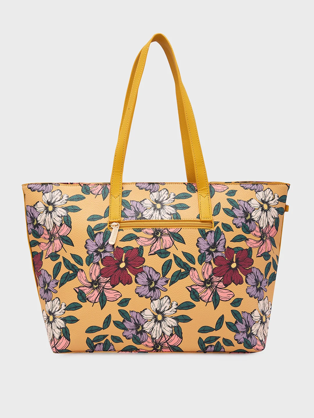 Caprese Vanessa Large Yellow Tote Bag - Image 5