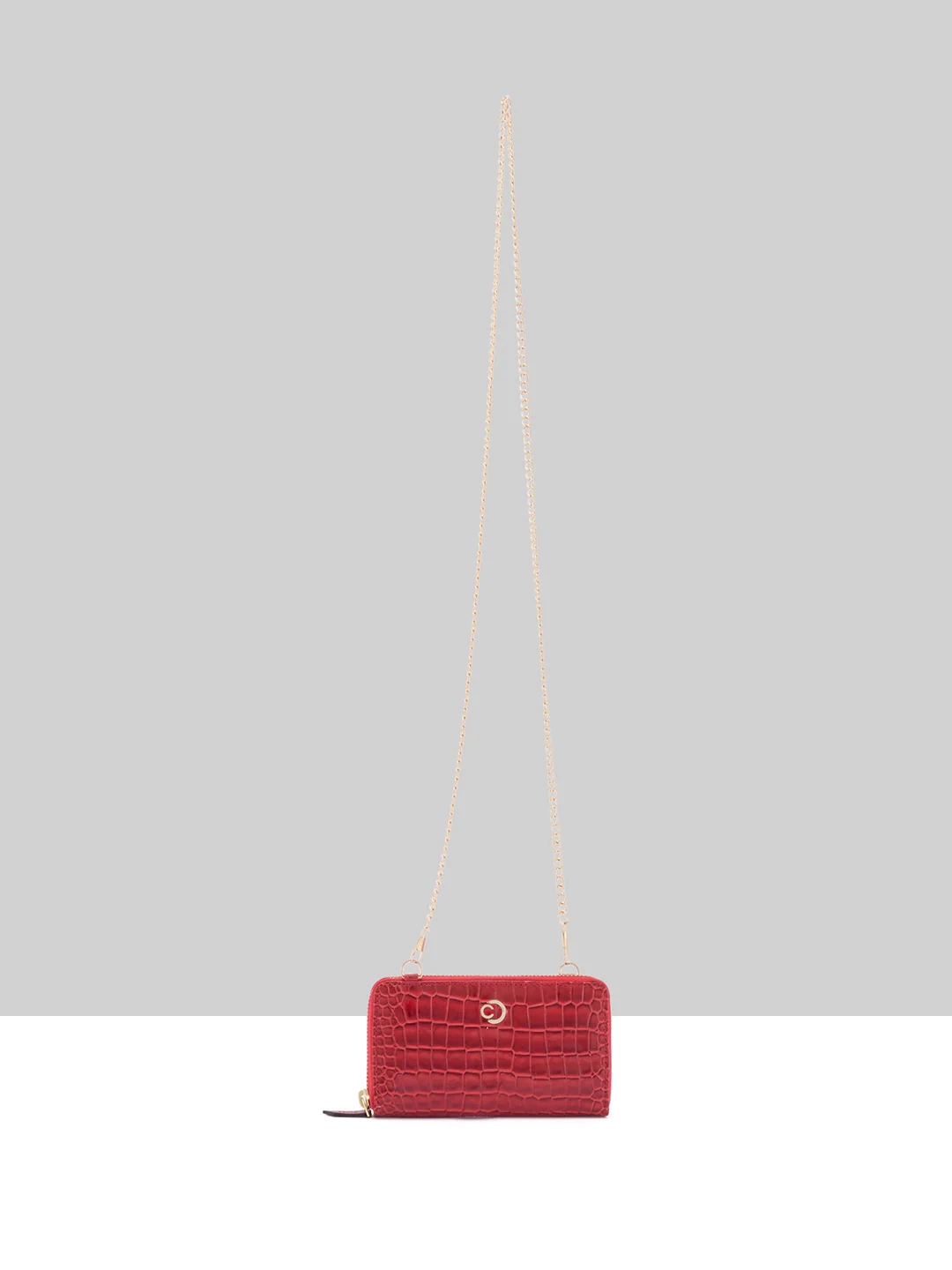 Caprese Vega Small Red Sling Wallet