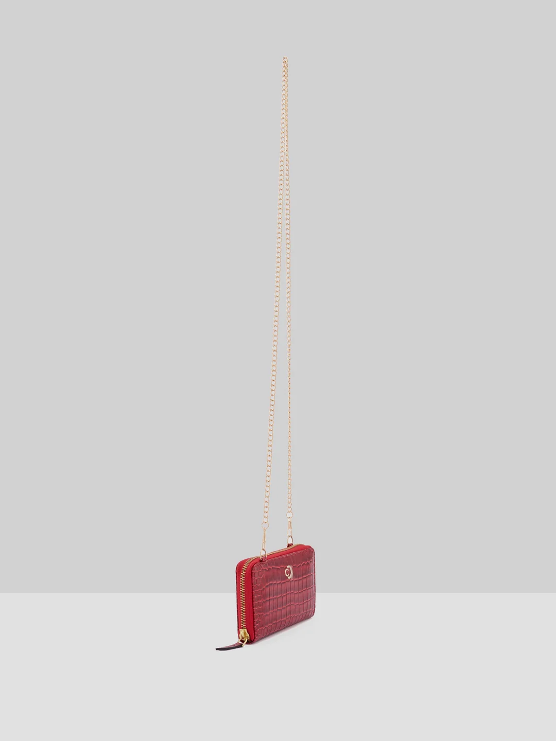 Caprese Vega Small Red Sling Wallet - Image 9