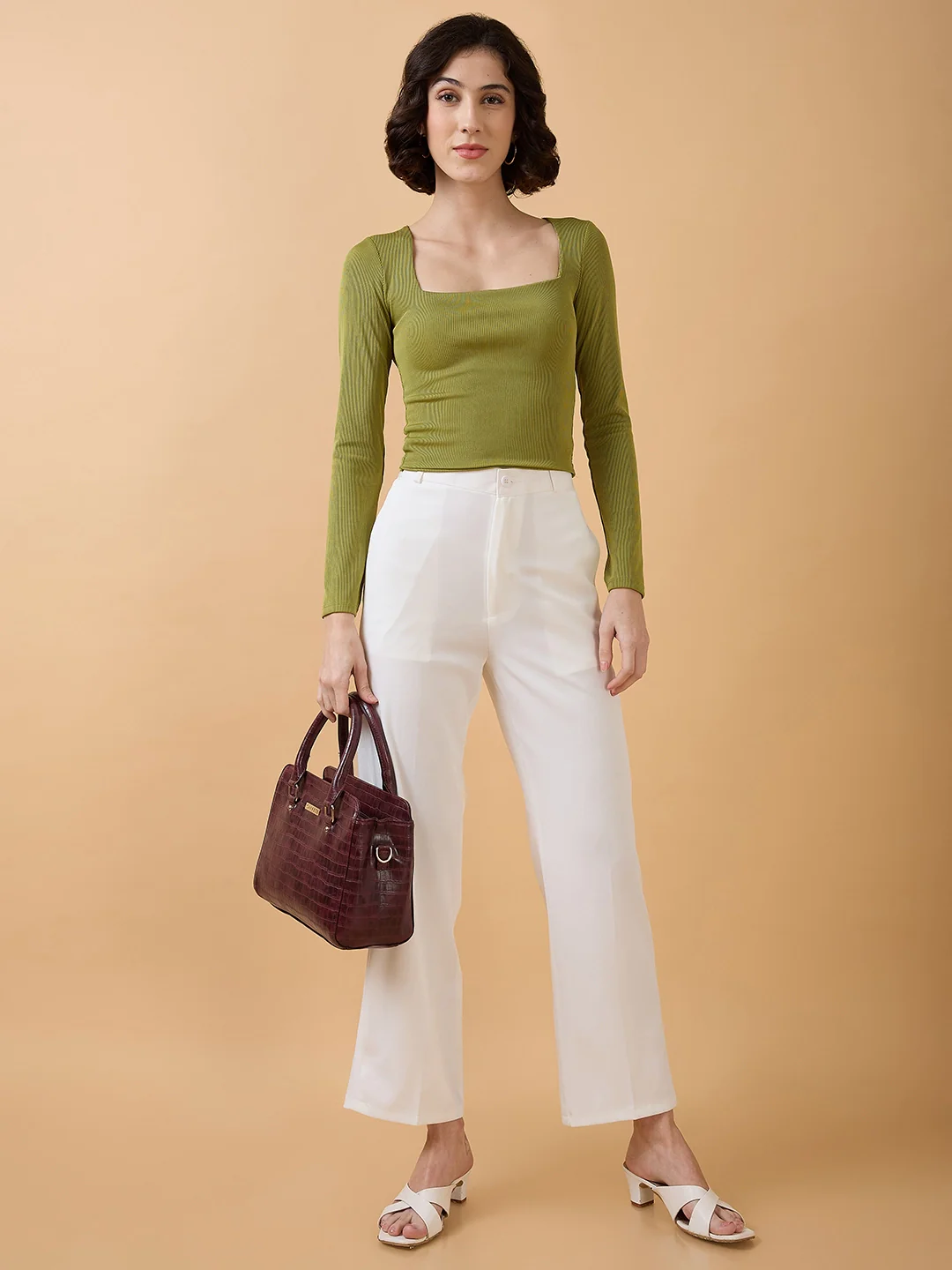 Caprese Verona Small Cherry Satchel Bag - Image 2