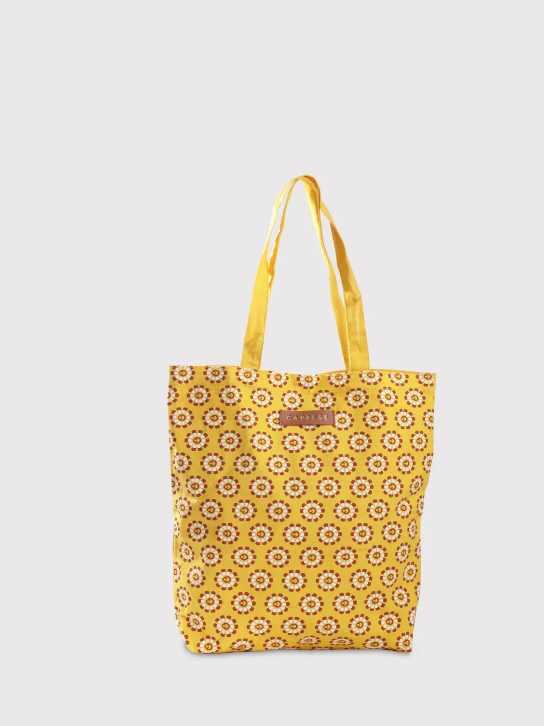 Caprese Vida Medium Yellow Tote Bag - Image 4
