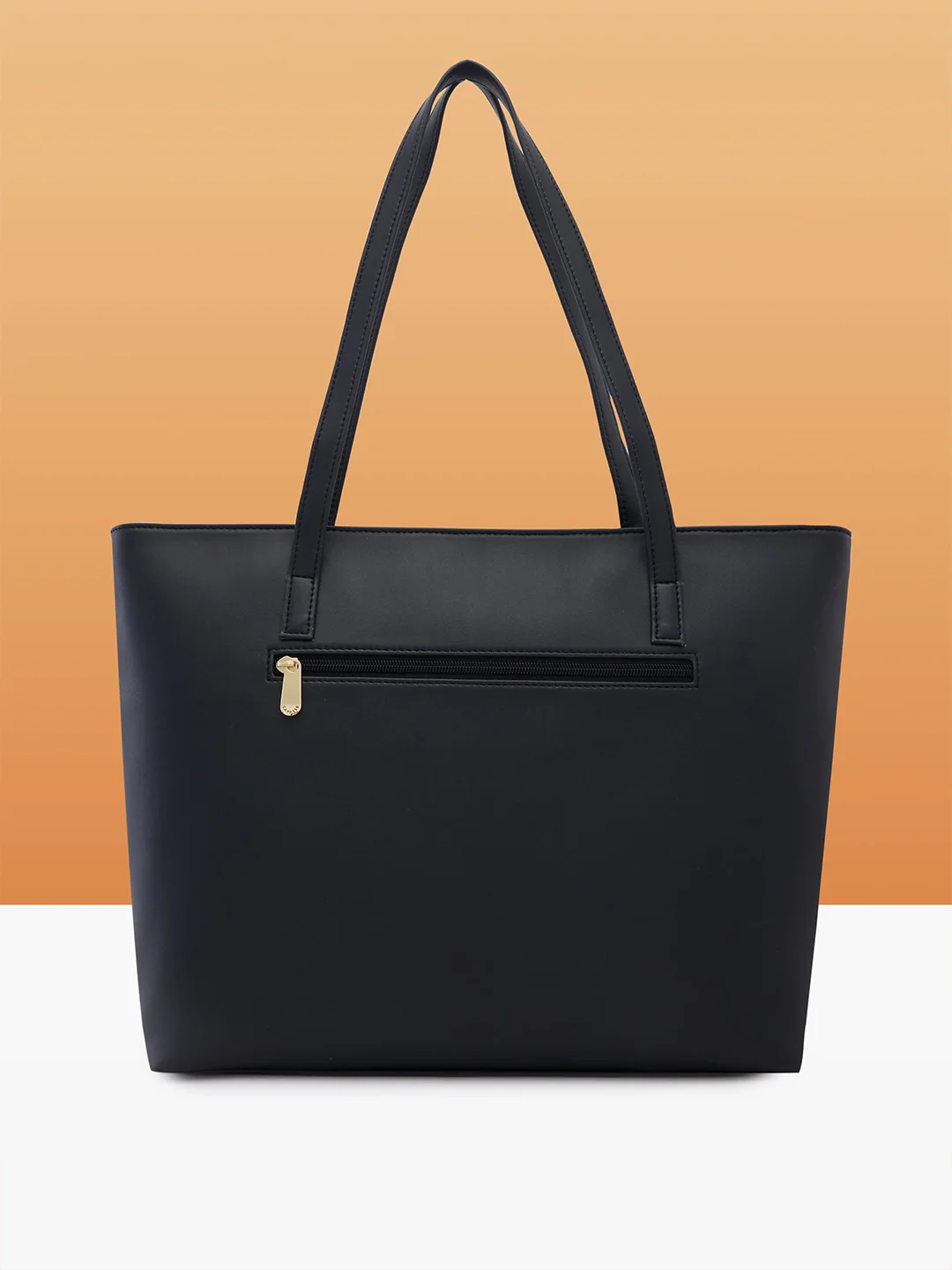 Caprese Vinci Medium Black Tote Bag - Image 4