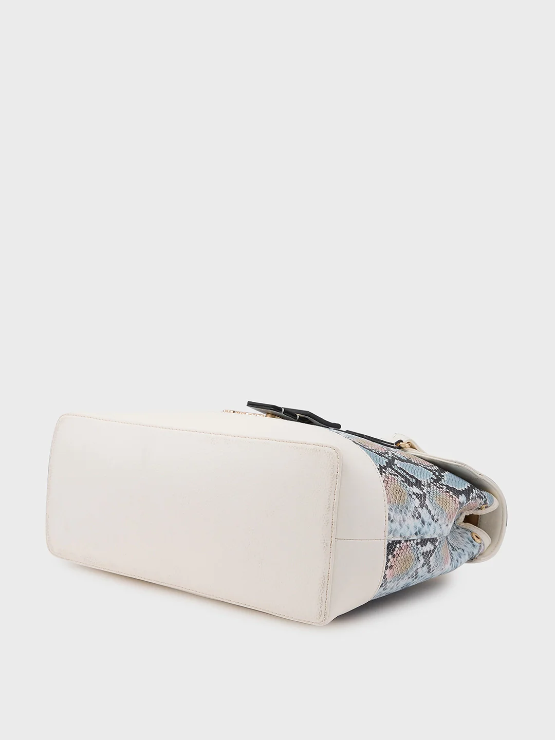 Caprese Vittoria Large Off White Satchel Bag - Image 6