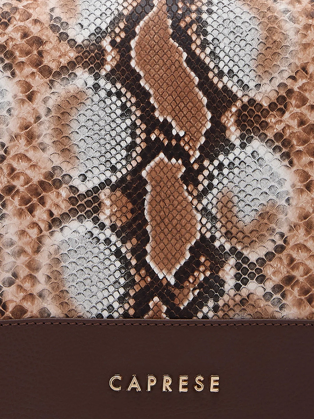 Caprese Vittoria Medium Chocolate Satchel Bag - Image 11