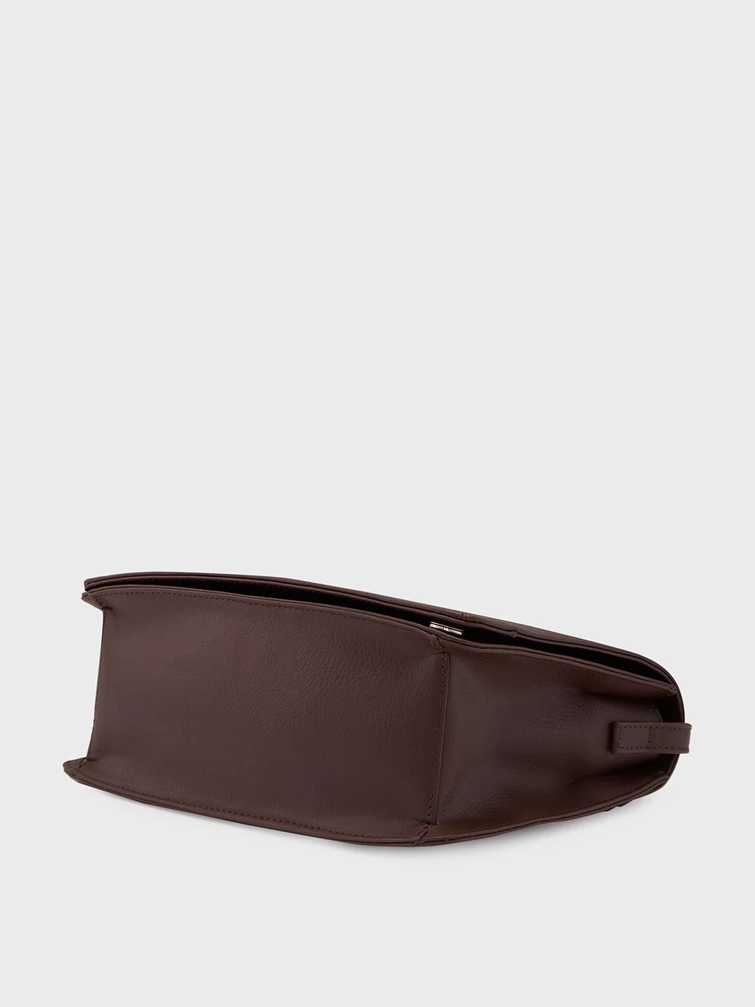 Caprese Vittoria Medium Chocolate Satchel Bag - Image 6