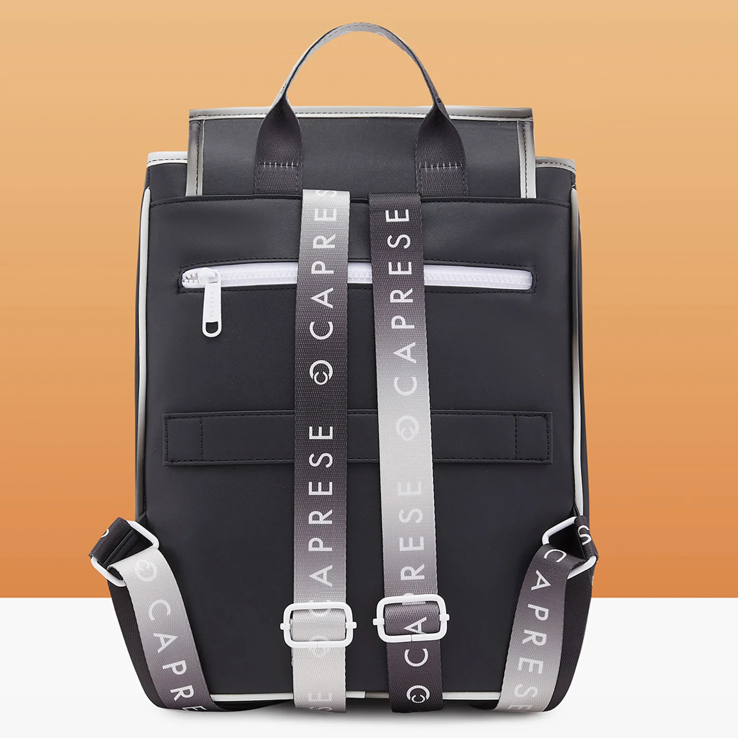 Caprese Vivian Large Black Fashion Backpack - Image 4