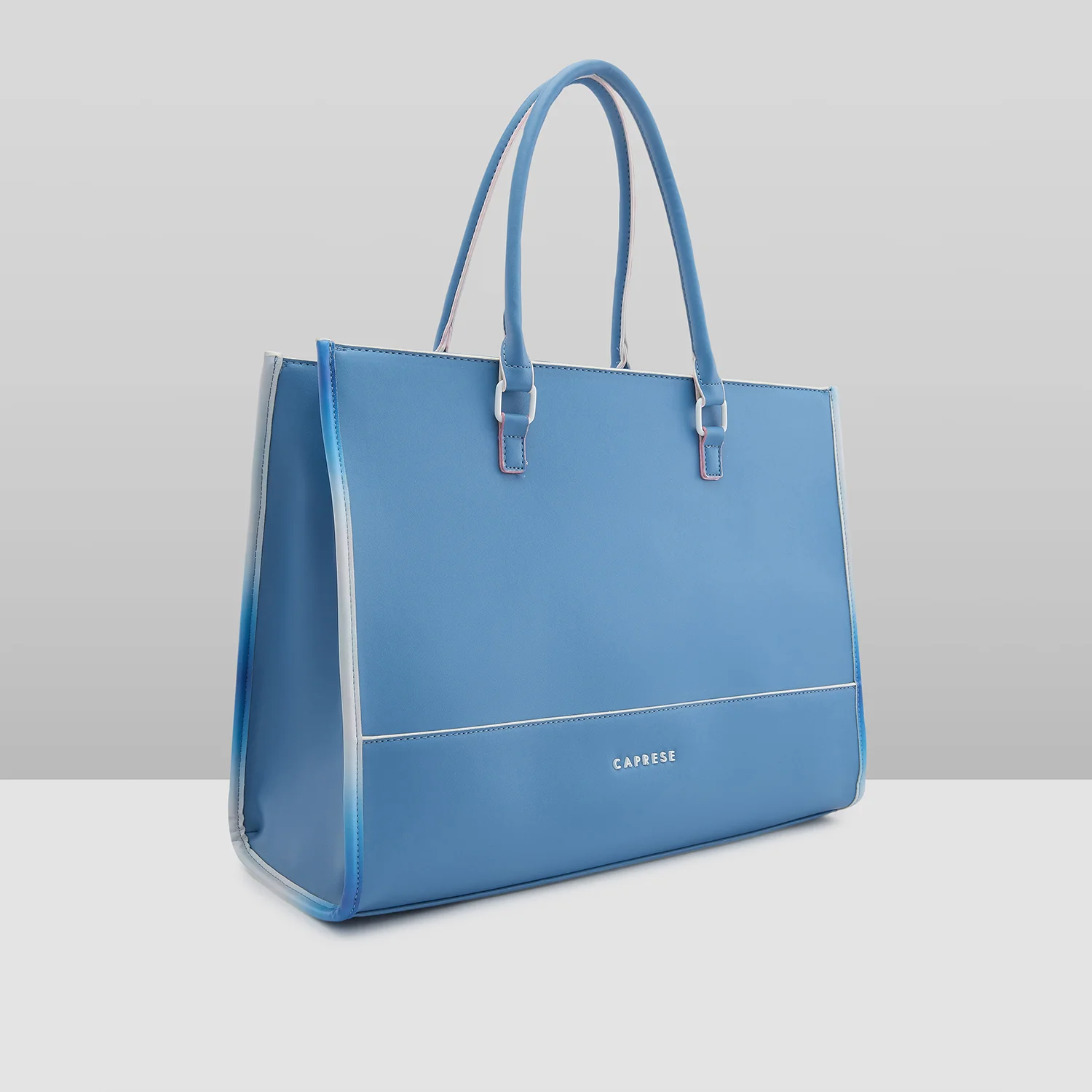 Caprese Vivian Large Blue Tote Bag - Image 3