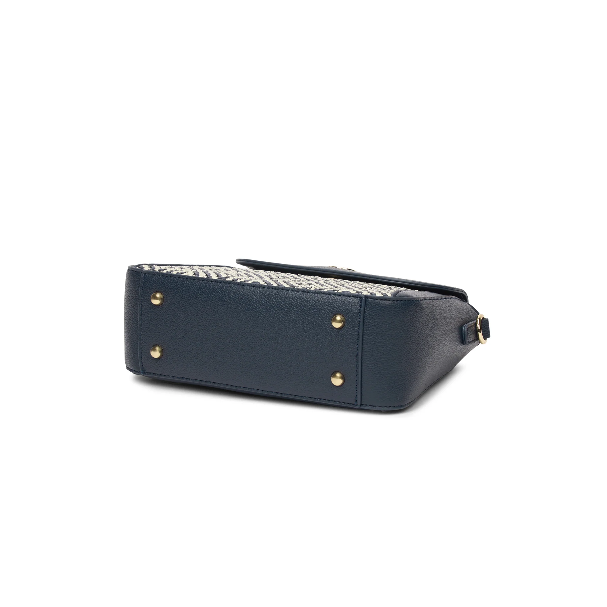 Caprese  Wind Small Midnight Blue Satchel Bag - Image 5