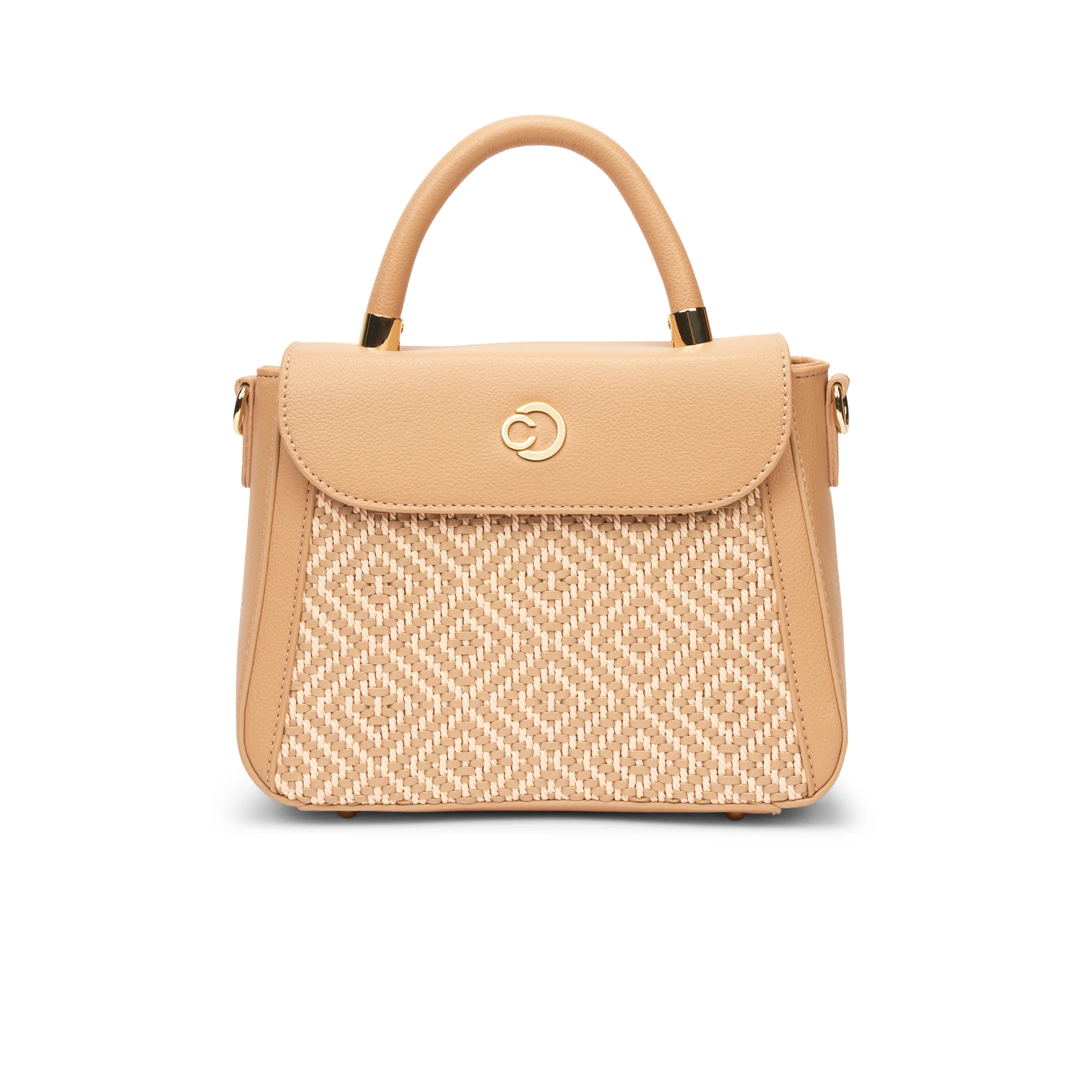 Caprese  Wind Small Mocha Mousse Satchel Bag