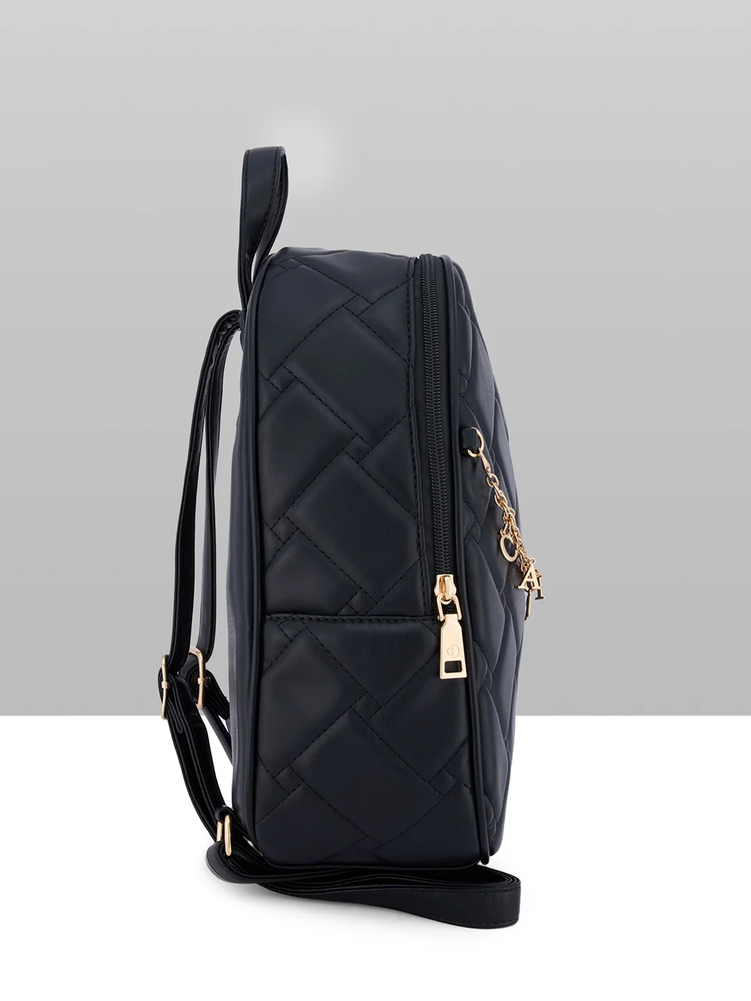 Caprese Winter Medium Black Backpack - Image 8