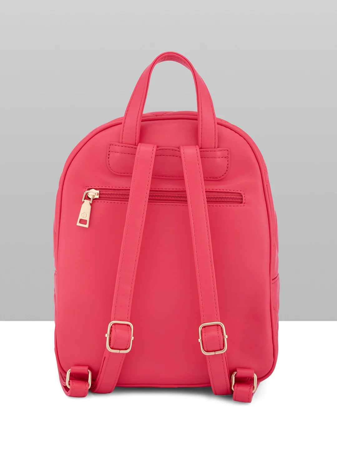 Caprese Winter Medium Fuchsia Backpack - Image 6