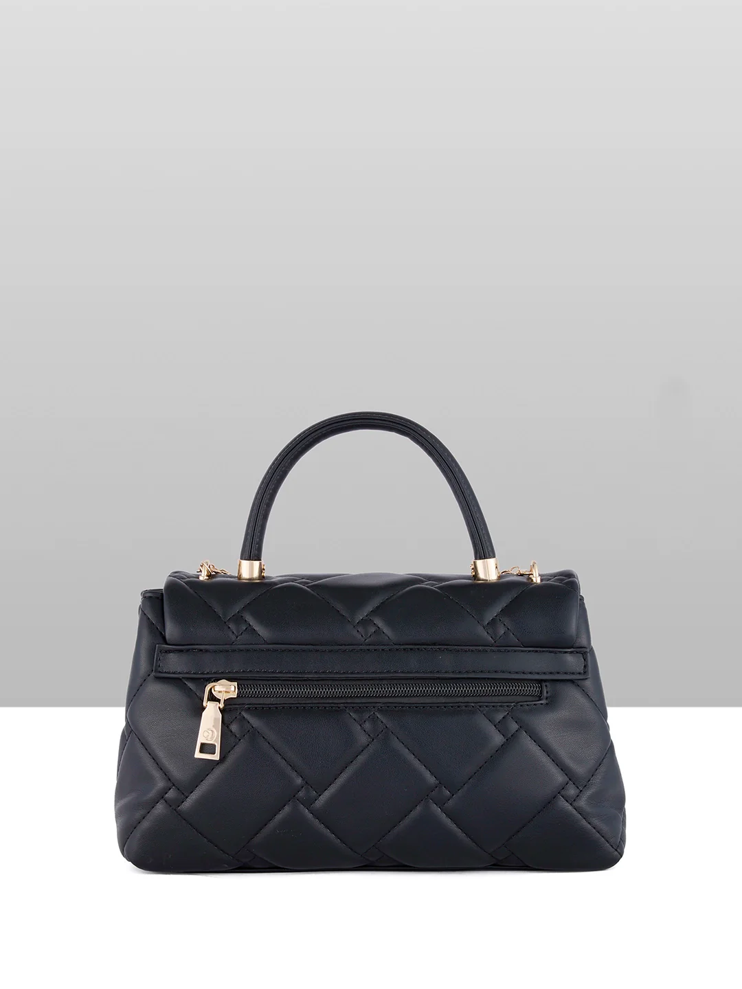 Caprese Winter Small Black Satchel Bag - Image 6
