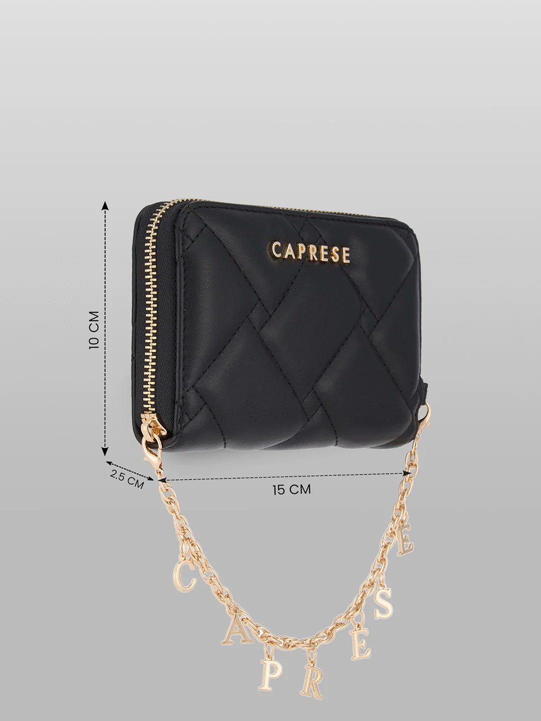 Caprese Winter Small Black Wallet - Image 5