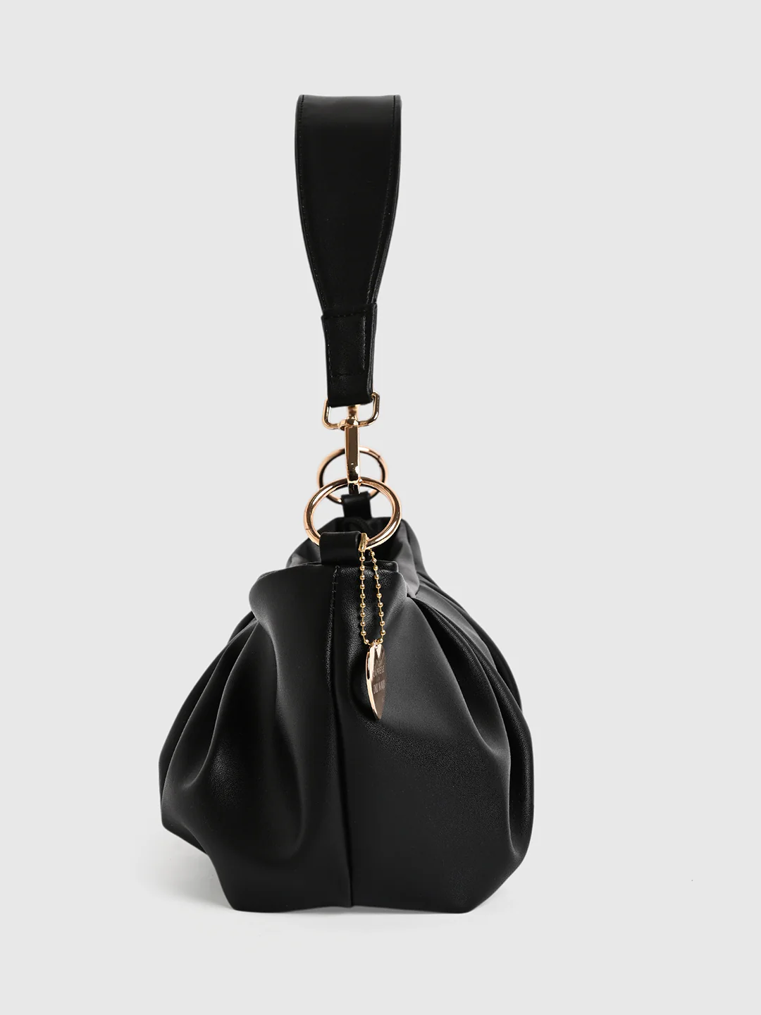 Caprese X Emily in Paris Tiara Medium Black Sling Bag - Image 14