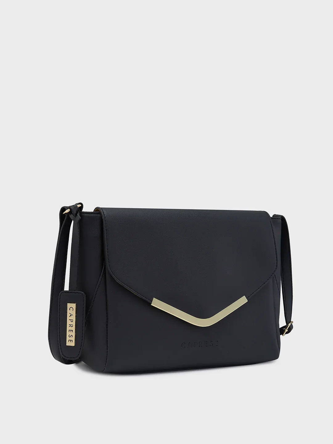 Caprese Yondella Medium Black Sling Bag - Image 11