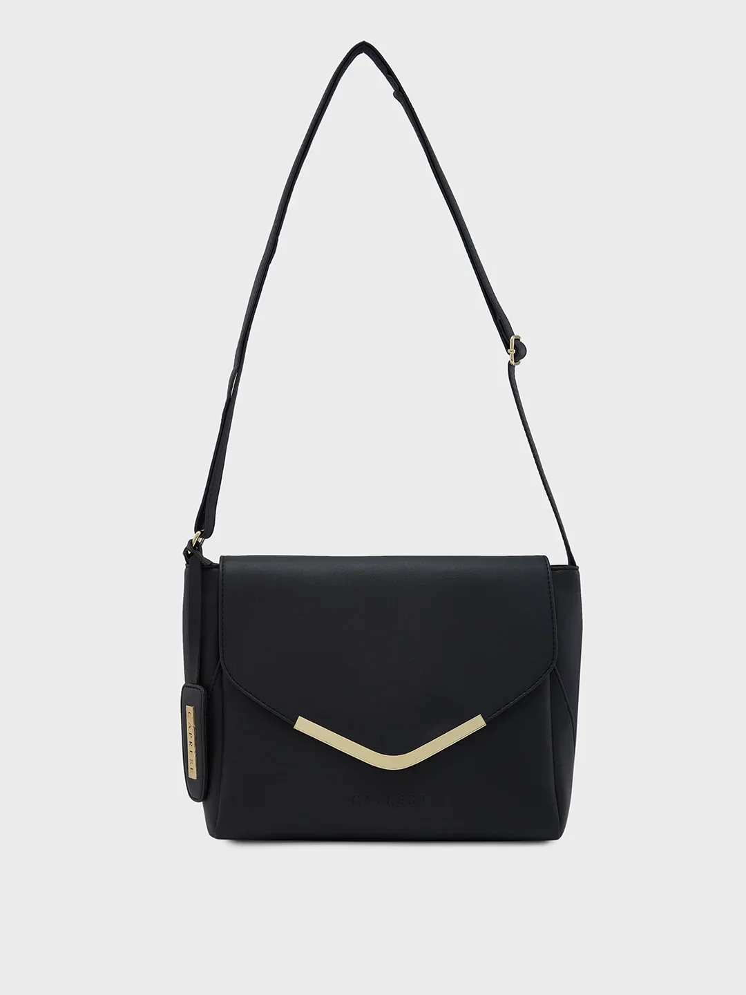 Caprese Yondella Medium Black Sling Bag - Image 14