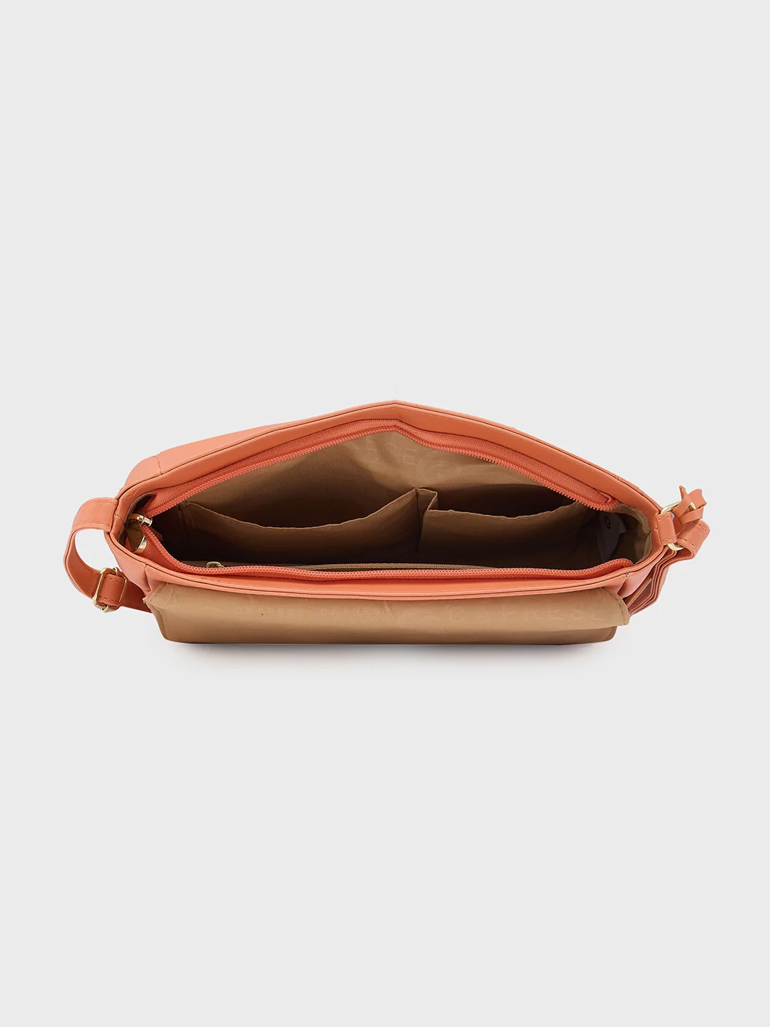 Caprese Yondella Medium Peach Sling Bag - Image 12