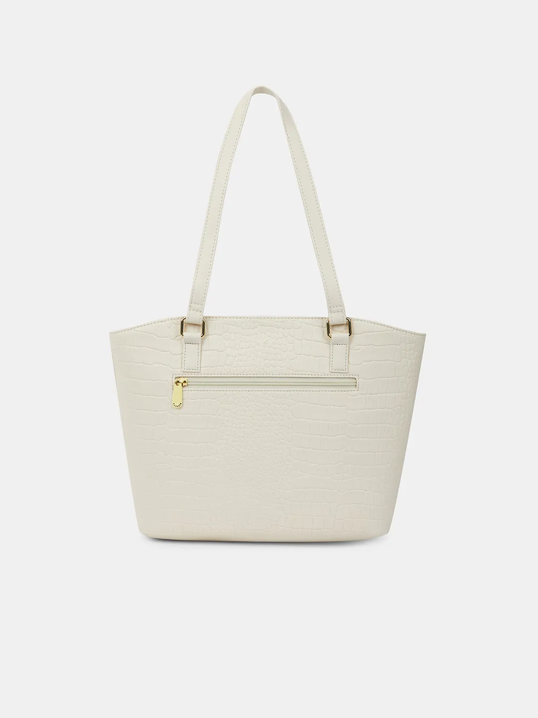 Caprese York Medium Alpine Oat Tote Bag - Image 5