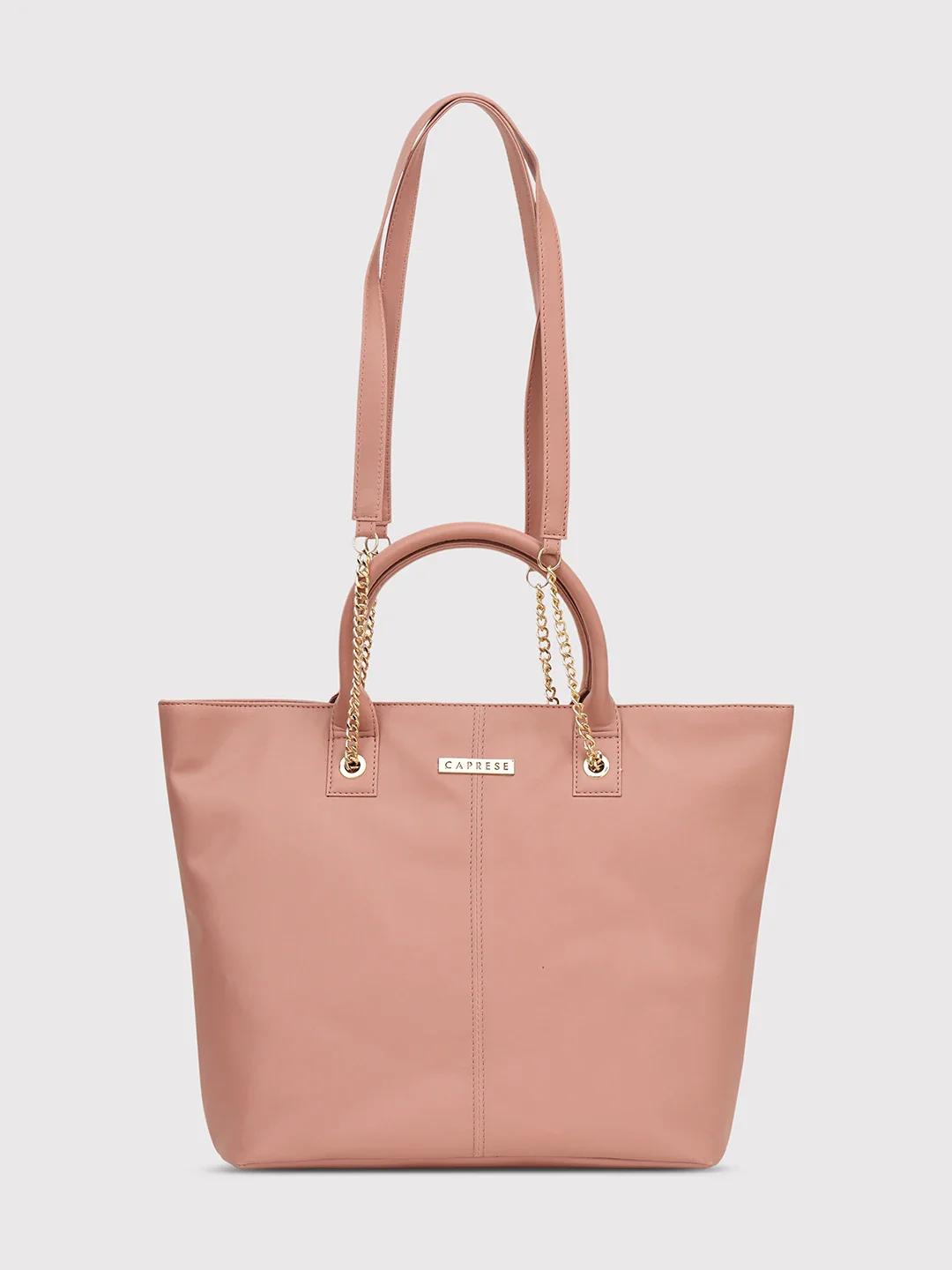 Caprese Yura Medium Soft Pink Tote Bag - Image 2