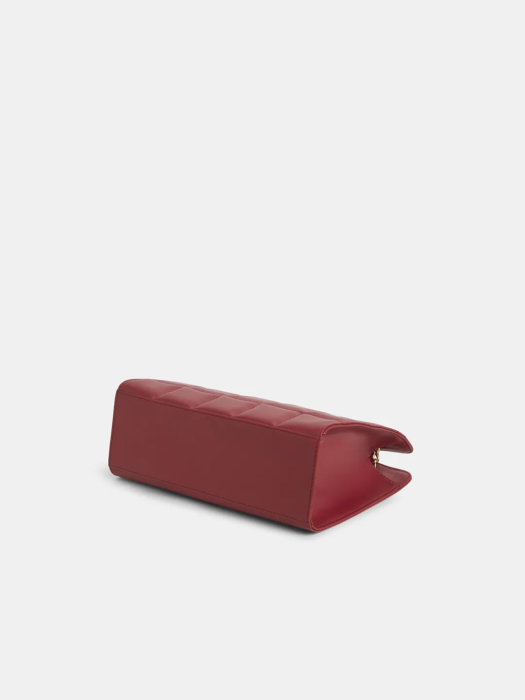 Caprese Zaha Medium Cherry Red Tote Bag - Image 4