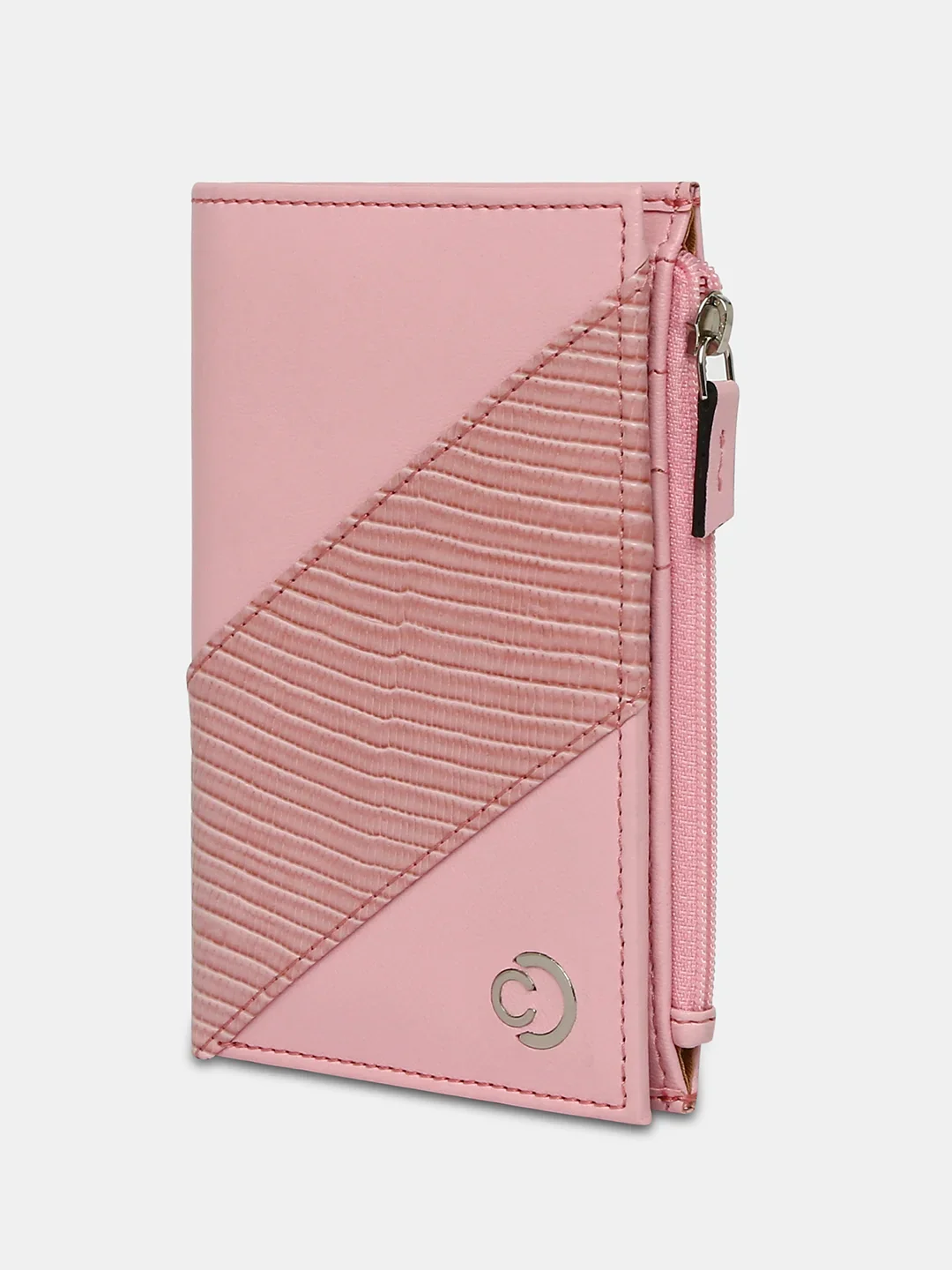 Caprese Zoey Small Blush Wallet - Image 3