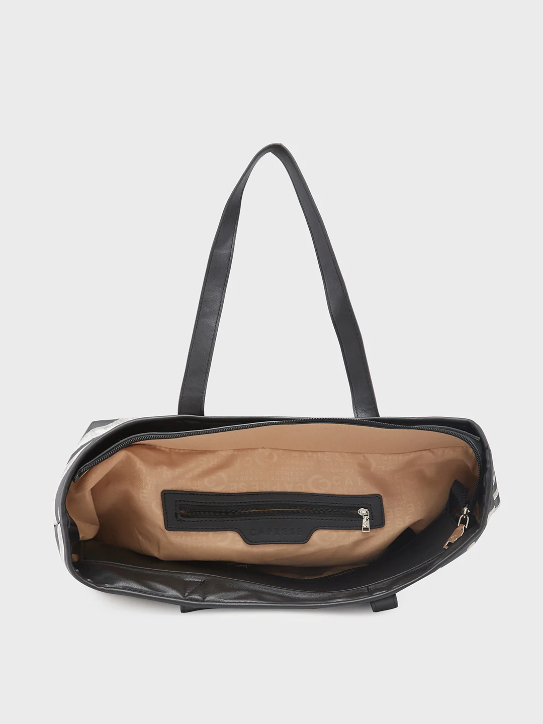 Caprese Zuzu Large Black Tote Bag - Image 10