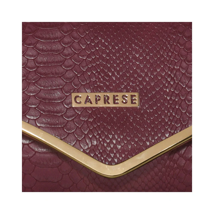 Caprese Dana Medium Crimson Red Clutch - Image 8