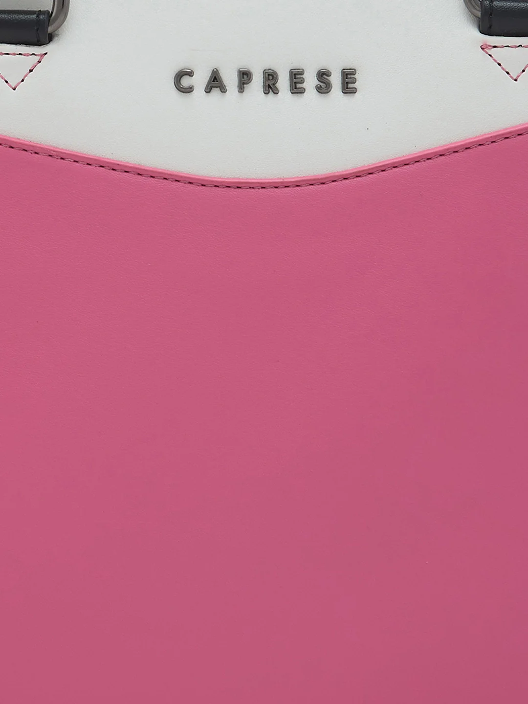 Caprese Rome Medium Flamingo Satchel Bag - Image 10