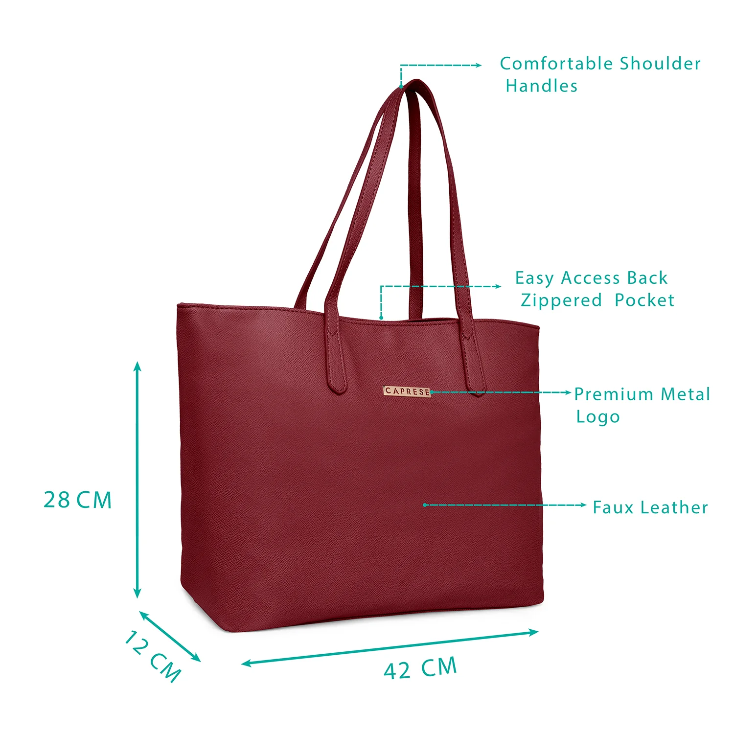 Caprese Taro Large Tote Bag - Image 3